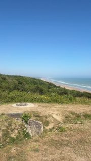 6 kilometers of peace today
#Omahabeach
#Wn60
#normandy 
#normandie 
#neverforget