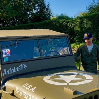 #lf1456 #ww2 #jeeplife #omahabeach 
Flight with LF1456.com
