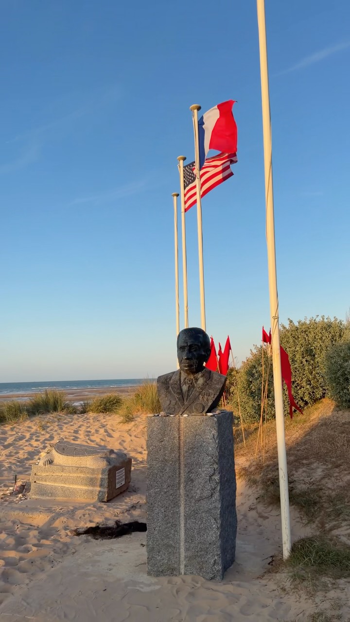 #omahabeach #normandy #normandie #ww2 #charlesshayindianmemorial